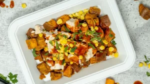 Tex-Mex Style Chicken Sweet Potato Bowl