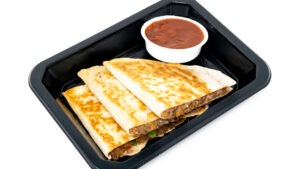 Bacon Cheeseburger Quesadilla
