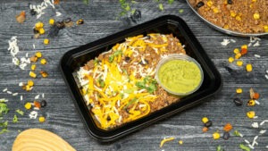 Tex-Mex Beef & Guacamole Bowl